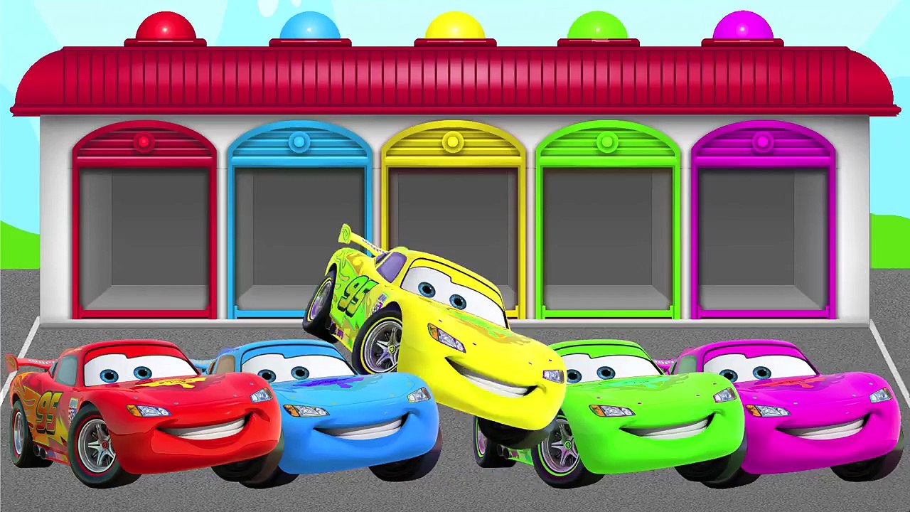 Learn Colors with McQueen!!! Video for kids and toddlers!