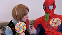 Spiderman Frozen Elsa Breakup | Millionaire Frozen Anna w/ Hulk Batman! Funny Superhero In