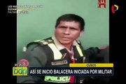 Cusco: dictan prisión preventiva contra militares que desataron balacera