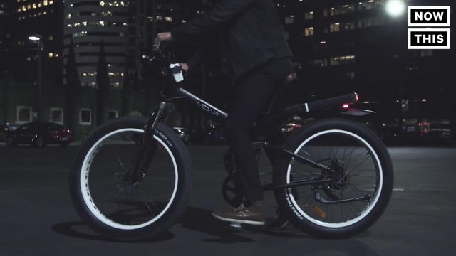 This Electric Folding Bike Is Great For Off-Road Fun