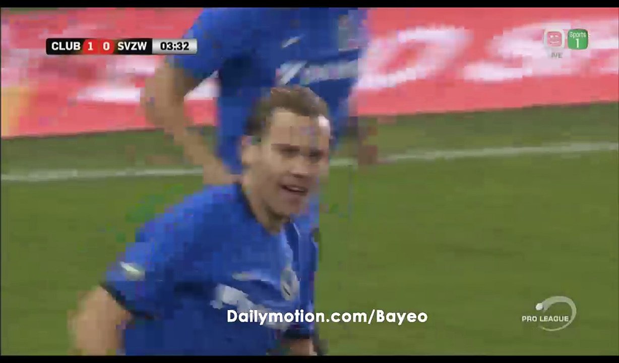 Ruud Vormer Goal HD - Club Brugge KV 1-0 Waregem - 24.02.2017