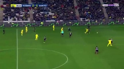 Felipe Pardo Fantastic Goal HD - Nantes 3-1 Dijon 24.02.2017