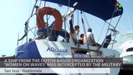 Guatemalan Blocks Entry to 'Abortion Boat'