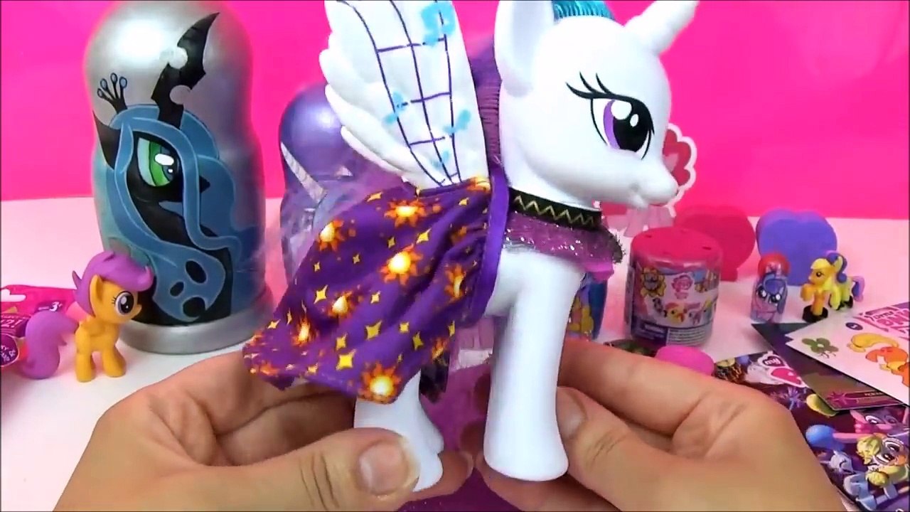 My Little Pony Custom Canterlot Wedding Nesting Dolls! Queen Chrysalis MLP Toy Surprise Ep