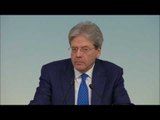 Roma - Consiglio dei Ministri n.14 - L'ntervento di Gentiloni (23.02.17)