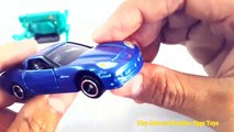 Autos de juguete camión de la grúa de vídeo de la colección de juguetes de coche CHEVROLET CORVETTE Z06 juguetes videos collectio