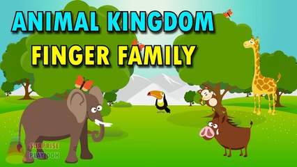 Animal Finger Family - Finger Family Song - 3D Animation Nursery Rhymes & Songs for Childr
