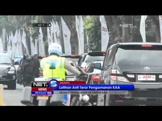 Latihan Anti Teror Pengamanan KAA - NET5