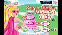 Super Pastel de Cumpleaños de Barbie dibujos animados Video Juego Para los Niños de HOY en día ES MI CUMPLEAÑOS Y tengo MI