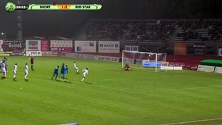 Julien Toudic (Penalty) Goal HD - Niort	1-3	Red Star 24.02.2017