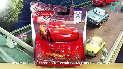 NEW new DISNEY PIXAR CARS LIGHTNING MCQUEEN TACH O MINT TUNERS DRIFT DINOCO