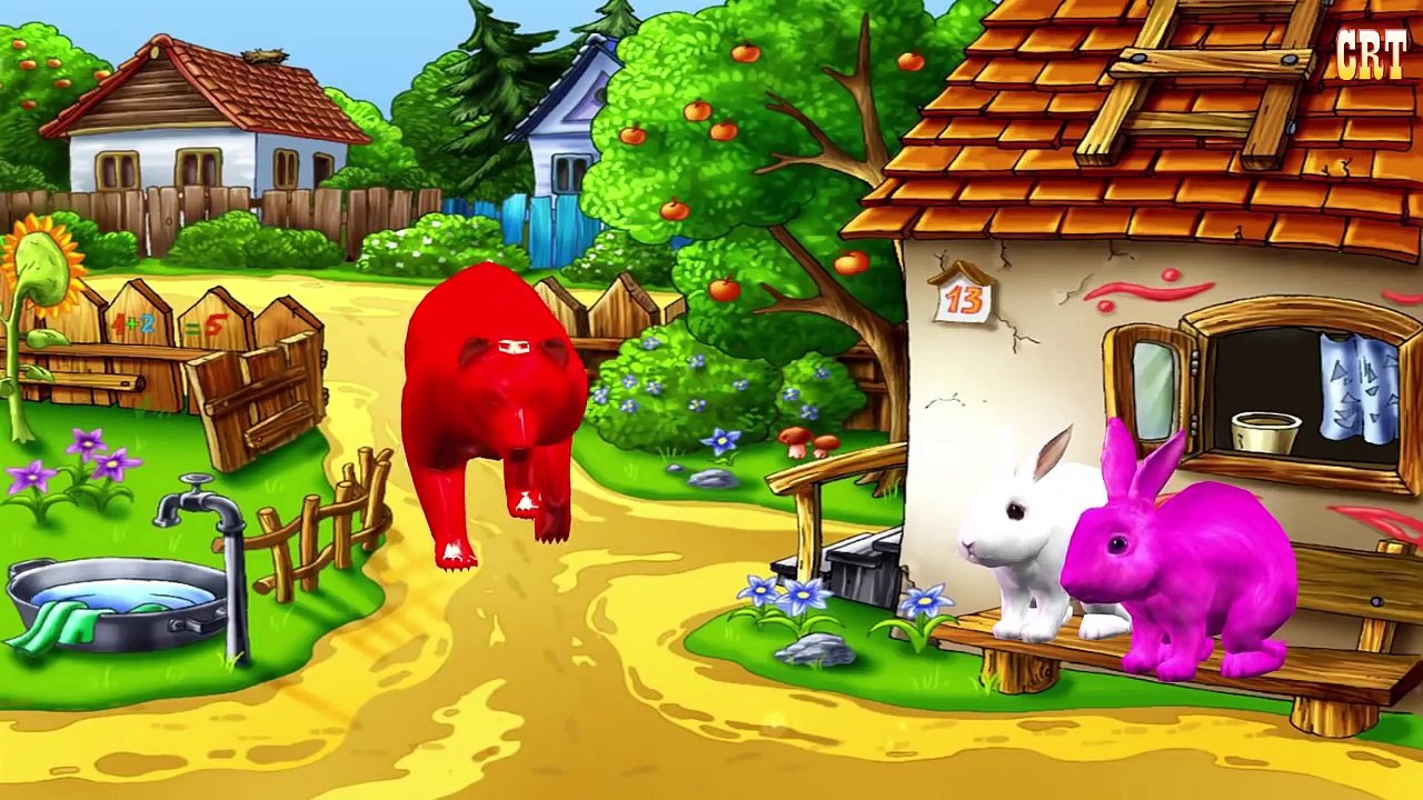 Lion, Tiger, Gorilla, Bear Animals Sounds Nursery Rhymes | Children Rhymes For Kids Collec