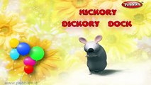 Hickory Dickory Dock | Nursery Rhymes With Lyrics | Nursery Poems | 3D Nursery Rhymes For Children