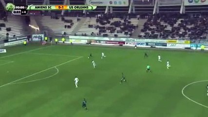 Mickael Barreto Goal HD - Amiens	0-2	Orleans 24.02.2017