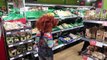 Chucky Attacks Staff In Supermarket Halloween Scare Prank In Real Life Movie Toy Freaks