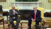 Trump meets with Peruvian President Pedro Pablo Kuczynski