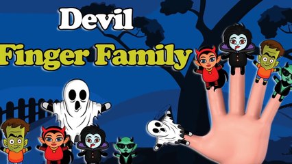 Devils Shapes Finger Family Rhyme | Daddy Finger Family Song | Children Rhyme HD