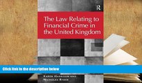 PDF [DOWNLOAD] The Law Relating to Financial Crime in the United Kingdom [DOWNLOAD] ONLINE