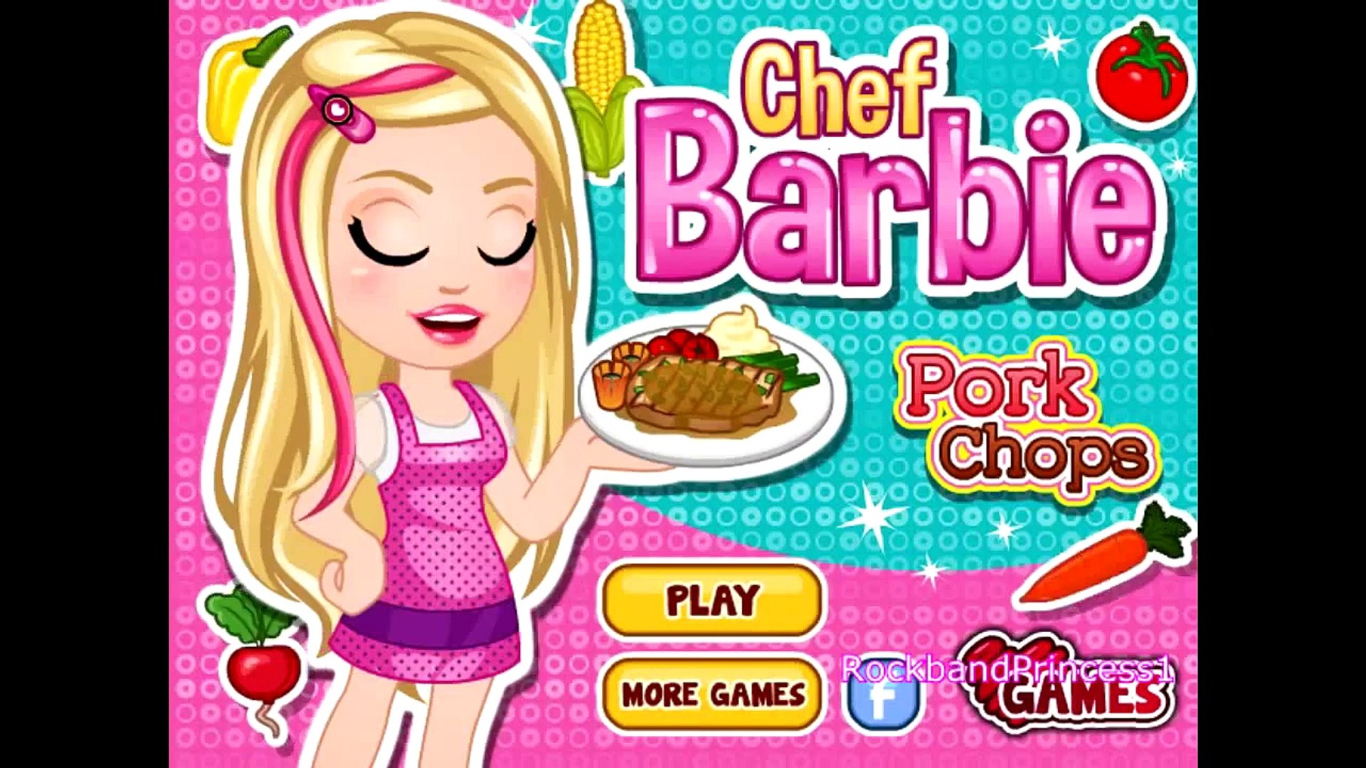 juegos de barbie chef de pasteleria