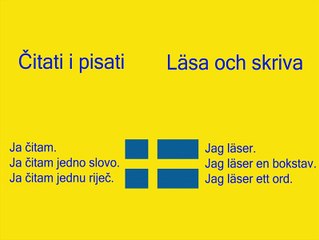 Švedski Jezik - Lekcija 06 - Čitati i Pisati