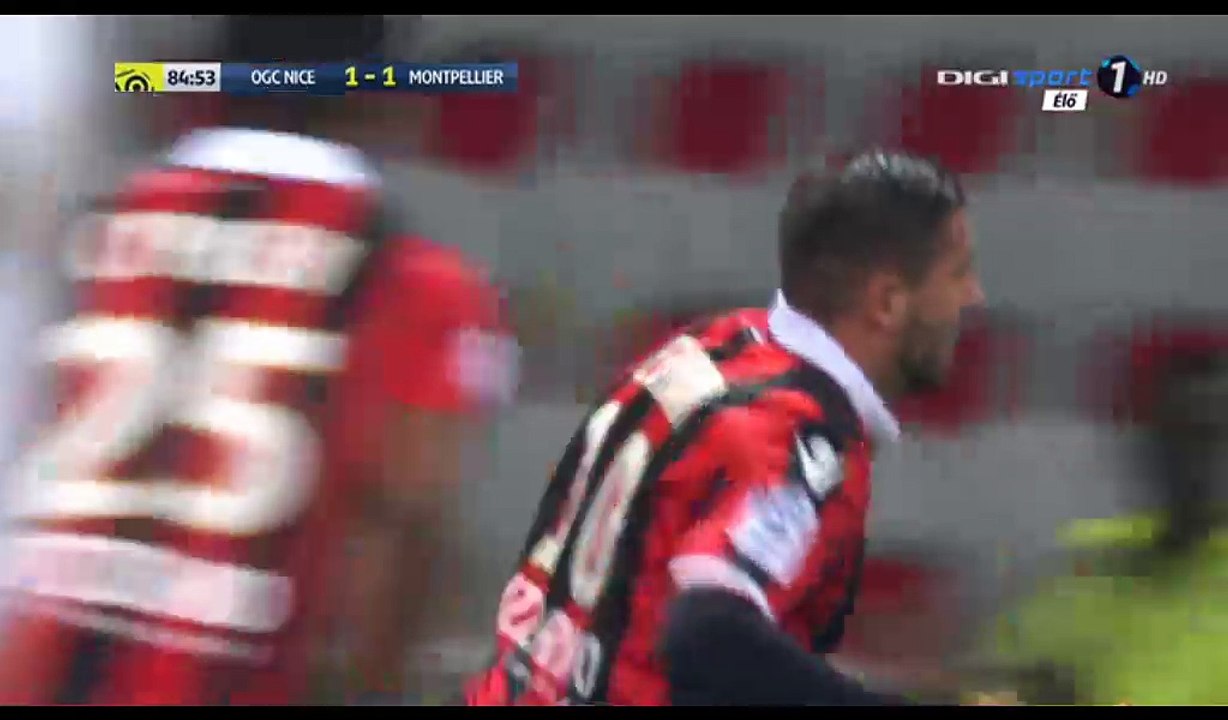 Mickael Le Bihan Goal HD - Nice 2-1 Montpellier - 24.02.2017