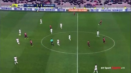 Mickael Le Bihan GOAL HD - Nice 2-1 Montpellier 24.02.2017