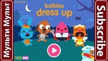 Sago Mini Bebés Parte 2: Halloween Dress Up para iPad de la aplicación de demostración para los niños Ellie