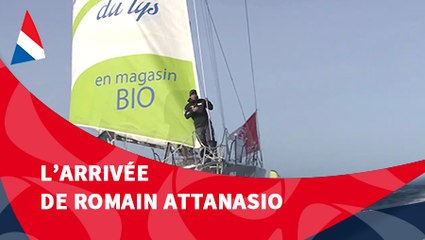 J109 : L'arrivée de Romain Attanasio / Vendée Globe