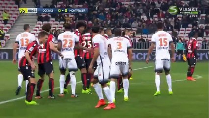 All Goals & highlights HD - Nice 2-1 Montpellier - Les Buts - 22.02.2017 u1d34u1d30