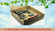Winware Boston Cocktail Shaker Gift Set and Pocket Cocktail Guide with Winware Gift Box 6 9af21078