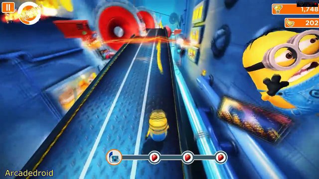 Despicable Me 2: Minion Rush Evil Minion Grus Lab Vector Boss Part 66