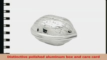 VIVAZ Recycled Aluminum Coaster Box Walnut b079407a