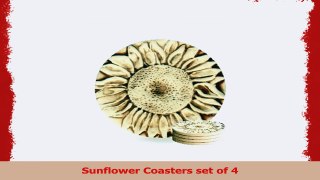 Sunflower Coasters set of 4 756d4354