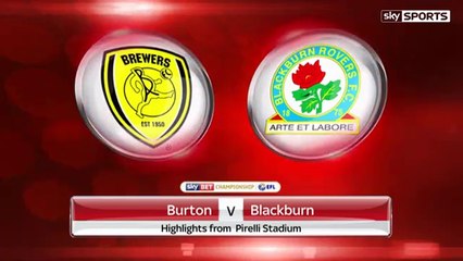 Burton vs Blackburn 1-1 All Goals & Highlights 24.02.2017