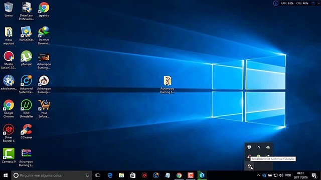 Ashampoo Burning Studio 15 ja ativado