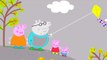 Peppa Pig Flying A Kite Coloring Pages Peppa Pig Coloring Book