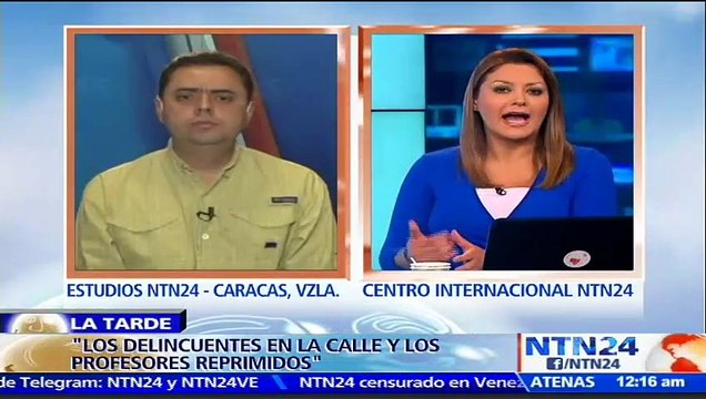 “Los malandros están en la playa y los maestros están siendo reprimidos”: Antonio Ecarri sobre detención del profesor venezolano Santiago Guevara