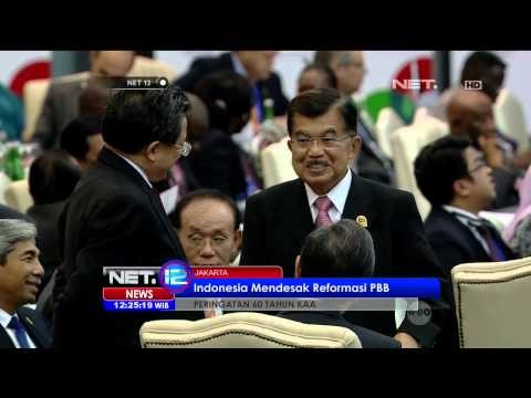 3 Dokumen Hasil Konferensi Asia Afrika di Sahkan - NET12