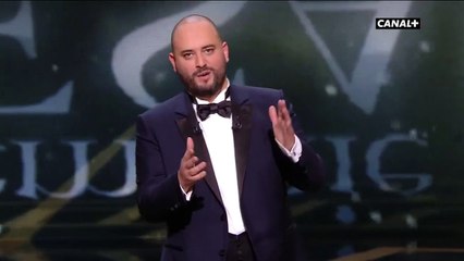 "Pour remettre le César du meilleur film étranger, j'appelle Florian Philippot"