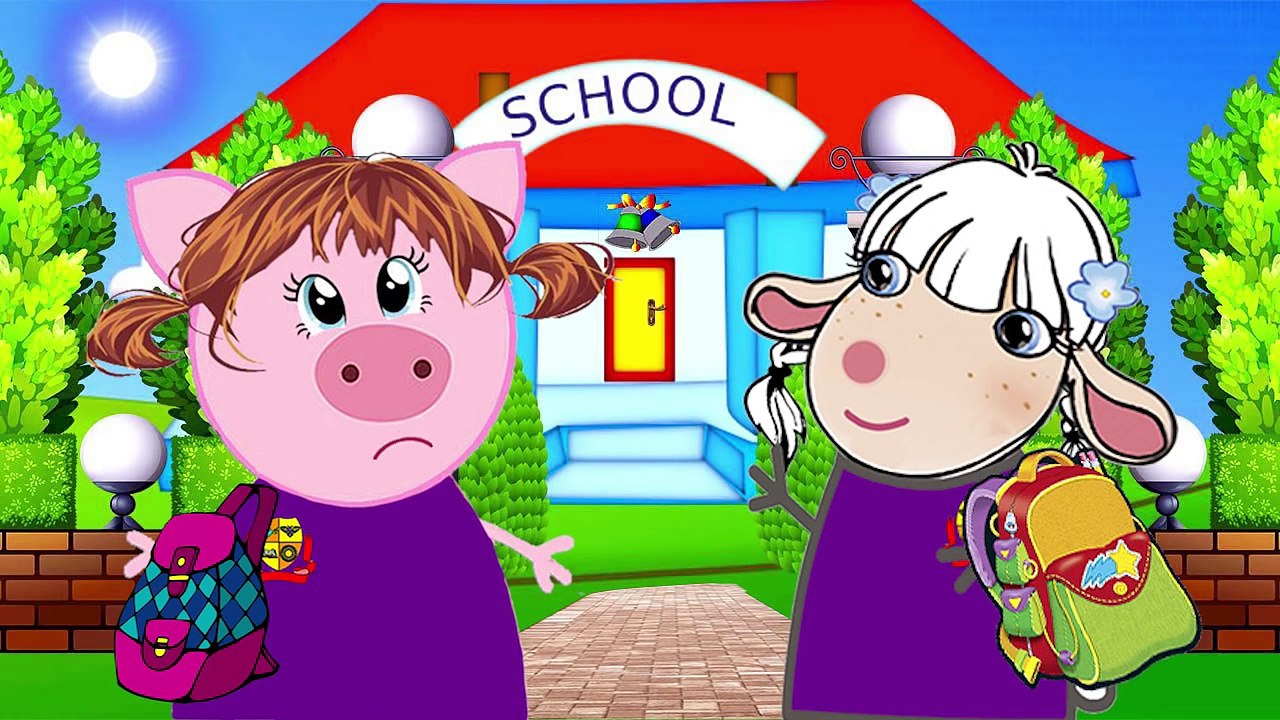 Портфель Пеппы сам делает уроки. Новые серии про Пеппу смотреть мультики
