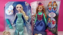 Color Changing Frozen Elsa   Princess Anna Disney Barbie Doll Coloring Change Toys DCTC 20