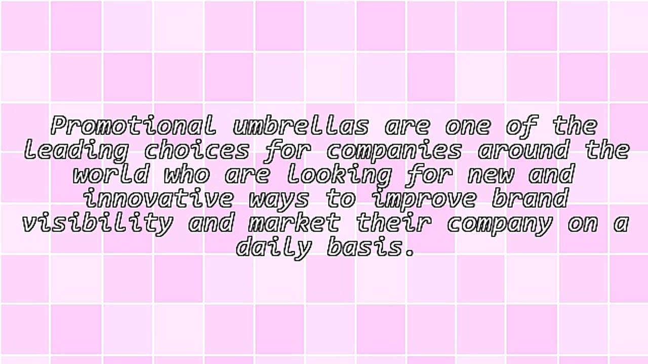Factors to Consider When Buying Promotional Umbrellas