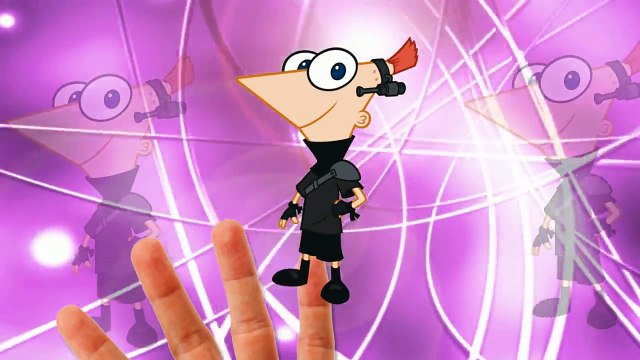 Phineas And Ferb Finger Family Rhymes Cartoon | Children Nursery Rhymes 2D Animated|KidsW