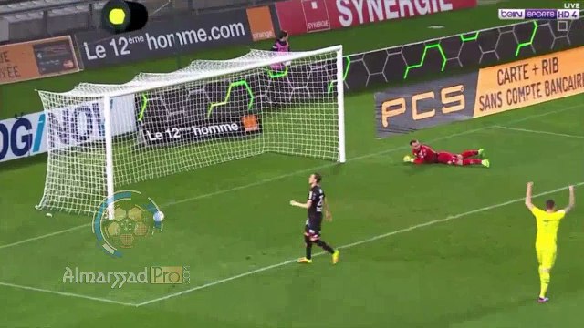 Goal Yacine Bammou - Nantes 1 - 0 Dijon - 24.02.2017