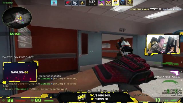CS:GO - a 's1mple' strat
