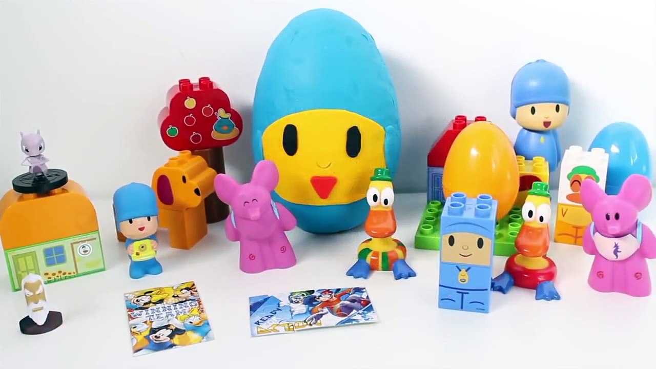 Pocoyo Play Doh Rainbow Ice Cream Play Dough Desserts Пластилін Покојо Toy Videos