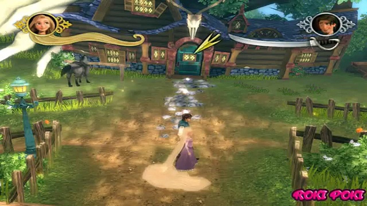 TANGLED RAPUNZEL ENGLISH GAME FULL EPISODE 2 FROM MOVIE DISNEY PRINCESS: RAPUNZEL FLYNN & PASCAL