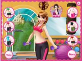 мультик игра для девочек Frozen Anna Gym Workout Frozen Games 1