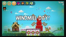 Angry Birds Seasons: The Pig Days - Windmill Day Walkthrough 3 Stars