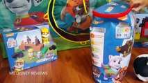 2017 SURPRISES Paw Patrol Marshall FIRETRUCK TENT Filled with Paw Patrol Toys Playland